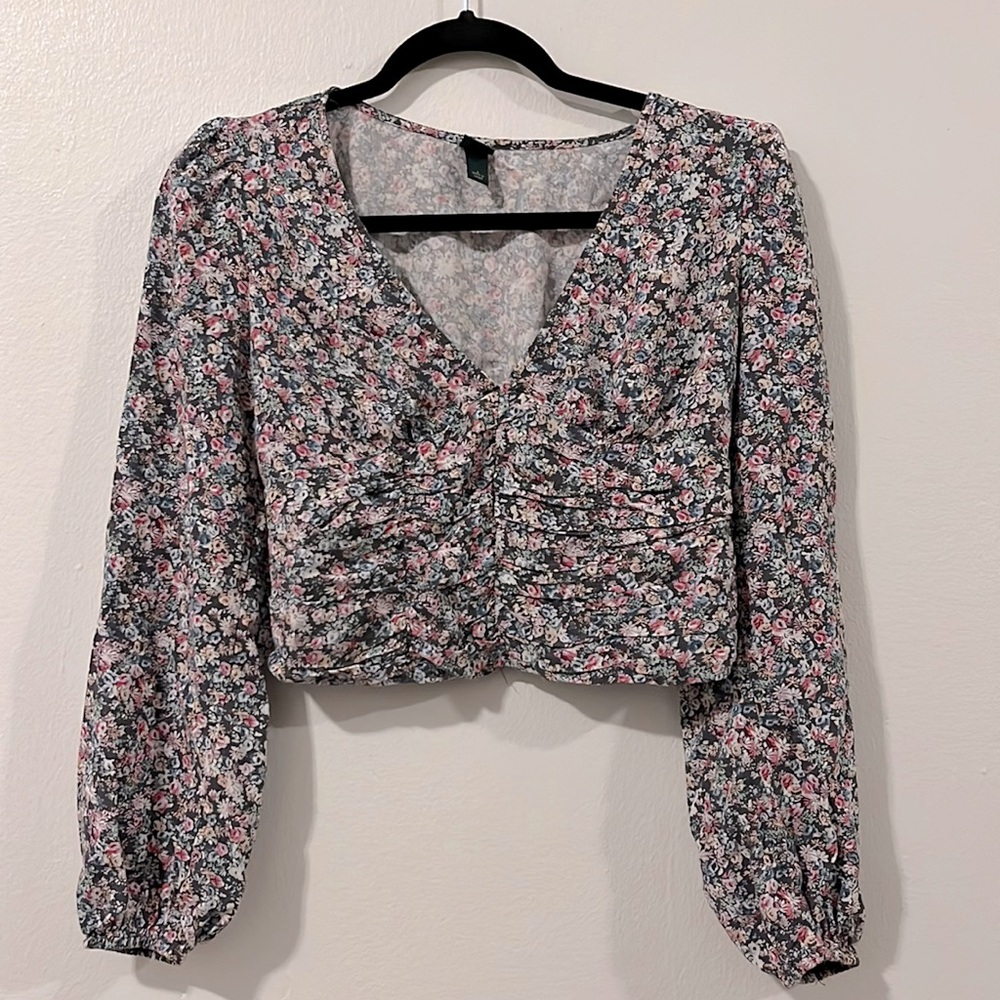 Floral Crop Top